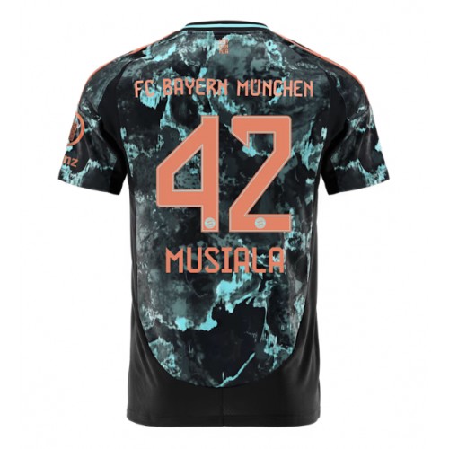 Bayern Munich Jamal Musiala #42 Gostujuci Dres 2024-25 Kratak Rukav